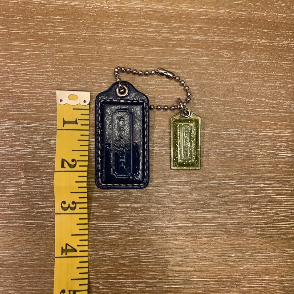 Set of Coach Blue and Green Hang tags - Picture 3 of 4